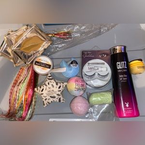 Bath and Body Lot - Color extensions,lashes,bath bombs,lip masks,lotion,tanner